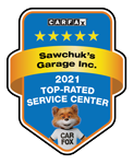 2021 Top Rated Service Center Badge